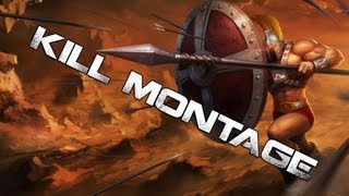 League Of Legends  Pantheon Kill Montage [upl. by Ilarrold333]