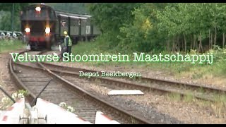 De Veluwse Stoomtrein Maatschappij het depot Beekbergen [upl. by Etteuqram488]