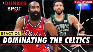 How James Harden Dismantled The Celtics A LakersWarriors Preview and More  The Dunker Spot [upl. by Rehotsirk]