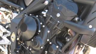 2010 Triumph Street Triple R Review [upl. by Htabazile]