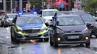 Damit hat der Verkehrsteilnehmer nicht gerechnet  FuStW Polizei Stuttgart [upl. by Ettelra]