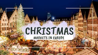 Best Christmas Markets in Europe in 2024  Europe Christmas Destinations [upl. by Alena404]