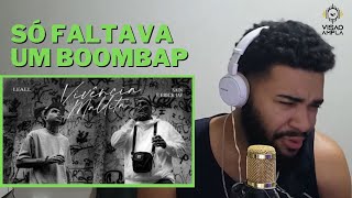 DISRITMIA E VIVÊNCIA MALDITA  Leall Feat Sain  REACT LEALL [upl. by Eedyah]