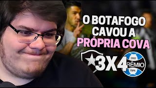 CASIMIRO REAGE BOTAFOGO 3 X 4 GRÊMIO PELO BRASILEIRÃO 2023  Cortes do Casimito [upl. by Worra]