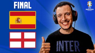 14072024 quotEURO 2024 FINAL SPAIN VS ENGLANDquot [upl. by Ingamar]