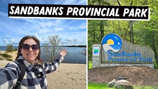 Sandbanks Provincial Park Tour and Review  Ontario Parks Camping [upl. by Rehc]