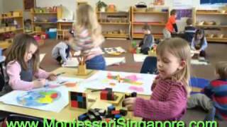 Maria Montessori Method Preschool  Montessori Singapore [upl. by Nnil]