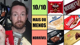 Provei TODOS os chocolates BRASILEIROS [upl. by Ahsekam]