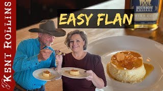 Easy Flan Recipe  How to Make Flan [upl. by Rabka986]