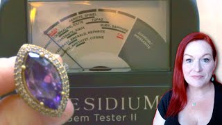 Presidium Gem Tester II PGT II Testing Diamond Sapphire Ruby Amethyst and Calibrating [upl. by Aisor]