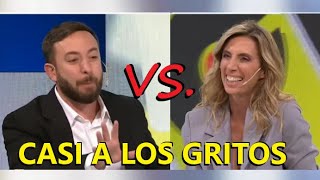 ¡DEBATE Agustín Laje le da un REPASO a la periodista F3MINISTA Geuna no lo dejaban hablar [upl. by Conard]