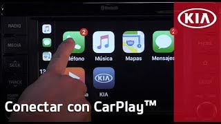 ¿Cómo conectar tu KIA con CarPlay™  KIA MOTORS MÉXICO [upl. by Acinomed]