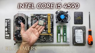 intel Core i5 4590 Biostar B85MG GTX950 Gaming PC Build Benchmark [upl. by Filberte]