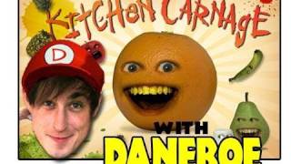 Kitchen Carnage Annoying Orange video game [upl. by Lazes50]