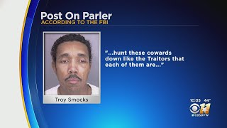 Dallas Man Troy Smocks Charged With Making Threats Regarding Capitol Riots [upl. by Searby]