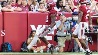 Halftime Buzz Share your thoughts on Alabama vs Oklahoma [upl. by Llewop]