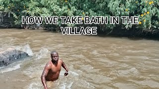 HOW WE TAKE A BATH HERE IN THE VILLAGEUNIQUE CULTURE [upl. by Aneba]