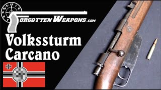 Krieghoff 8mm Mauser Carcano for the Volkssturm [upl. by Gerdy]