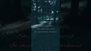 Meditating with the Ambient version of Burzums Dunkelheit darkambient darkmeditation burzum [upl. by Lapointe513]