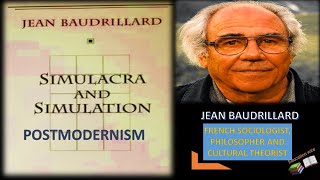 JEAN BAUDRILLARD  SIMULACRA AND SIMULATION  POSTMODERNISM  IN HINDI [upl. by Civ]