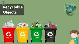 Recycling and Waste Management video lesson for kids [upl. by Westbrooke]