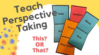 Teach Perspective Taking with This or That Game [upl. by Bailie]