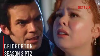 Bridgerton Season 3 Part 2 First Look Penelope and Colin Colin is angry at Pen after finding out [upl. by Pears]