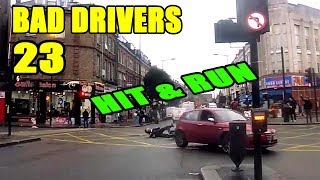 Hit and Run Driver CAPTURED  Bad Drivers 23 [upl. by Cornie233]