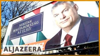 🇭🇺 Hungary elections Orban campaign targets critic Soros  Al Jazeera English [upl. by Nnewg]