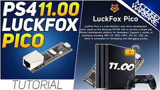 Using a LuckFox Pico to Jailbreak the PS4 on 1100 [upl. by Hnoj721]