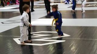 4 year old Jiu Jitsu [upl. by Raddatz]