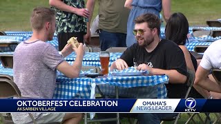 Kindkaider Brewing holds its first Oktoberfest on Saturday in Omaha [upl. by Stockton]