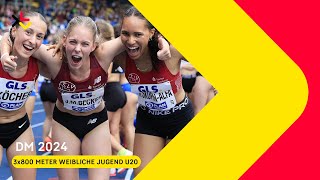 Dominant und eindrucksvoll Königsteiner LV über 3x800 Meter unangefochten [upl. by Shah]