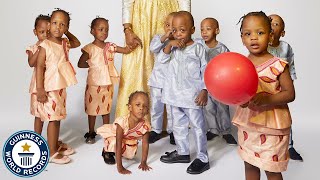 Miracle Nonuplets  Nine Babies Born At Once  Records Weekly  Guinness World Records [upl. by Stringer]