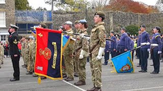 REMEMBRANCE SERVICE BURY ST EDMUNDS SUFFOLK  2024 [upl. by Woodford400]