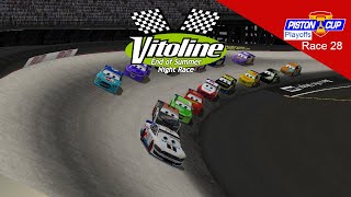 2024 Piston Cup Vitoline End of Summer Night Race at Bristol Motor Speedway Race 2835 [upl. by Ahsenat]