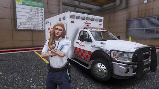 Gta 5 Lspdfr Playing As A Medstar Medical Services  First ResponderParamedic Mods gta5 lspdfr [upl. by Adah739]