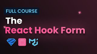 React Hook Form Tutorial Zod  MUI  Full Beginner to Advanced Course [upl. by Femi]