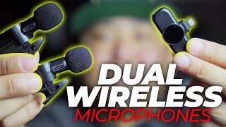 Best Wireless Lapel Microphone for iPhone and iPad Lightning and USB C on Amazon Bluetooth YouTube [upl. by Tnerb747]