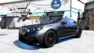 Unleashing the Power of the BMW M5 G90 in the Streets of Los Santos [upl. by Aihsekram]