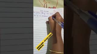 4th class student  niriksha Nayak handwriting [upl. by Chitkara]