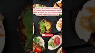 APERITIVOS SALUDABLES Y RICOS😋Nueva sección viralshort fypyoutube fypシ゚viral recetas salud [upl. by Analla524]