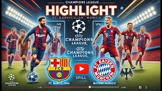 Barcelona vs Bayern Munich 41  All Goals amp Highlights  European Champions League 2024 [upl. by Lewie]