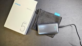 Anker Series 5 Power Bank 533 PowerCore 30W  Unboxing [upl. by Vitale914]