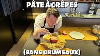 RECETTE DE NORBERT  PÂTE À CRÊPES SANS GRUMEAUX [upl. by Robinson]