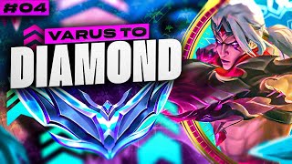 Varus Unranked to Diamond 4  Varus ADC Gameplay Guide  League of Legends [upl. by Mya]