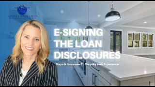 How to esign your mortgage loan disclosures [upl. by Kenway]