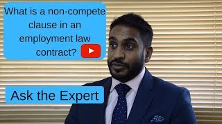 What is a noncompete clause Ask the Expert [upl. by Jakob514]