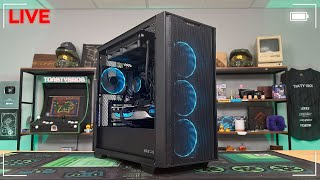 Ryzen 5 7600x  RTX 4070 TI Gaming PC  PCBrosTech [upl. by Jacob]