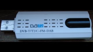 Test Astrometa USB Dongle DVBT2 HDTV Stick Tuner Receiver with DVBT2 signal [upl. by Neiv]